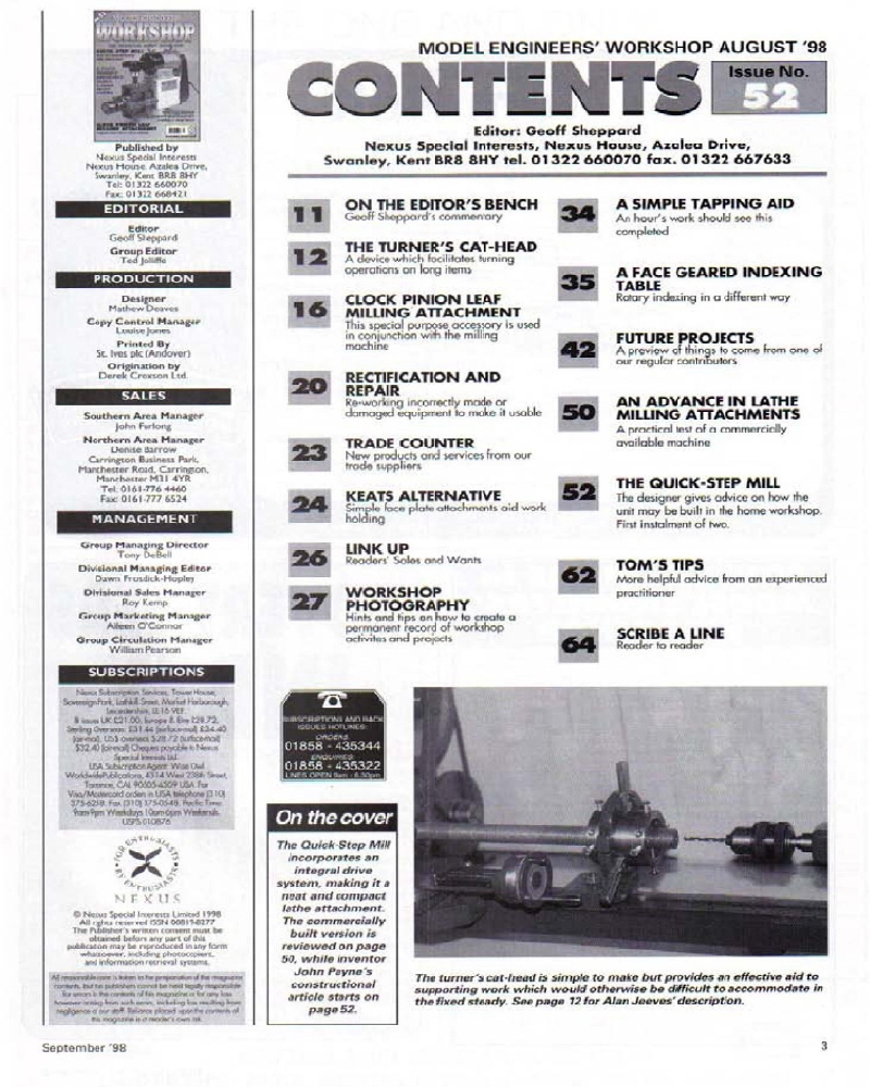 Model Engineers 1998-052